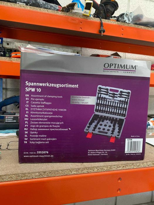 Conjunto de Ferramentas de Fixação  SPW 10 OPTIMUM