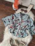 Primark koszula Retro guziki Kimono krój Crop top 
Rozmiar XL XXL