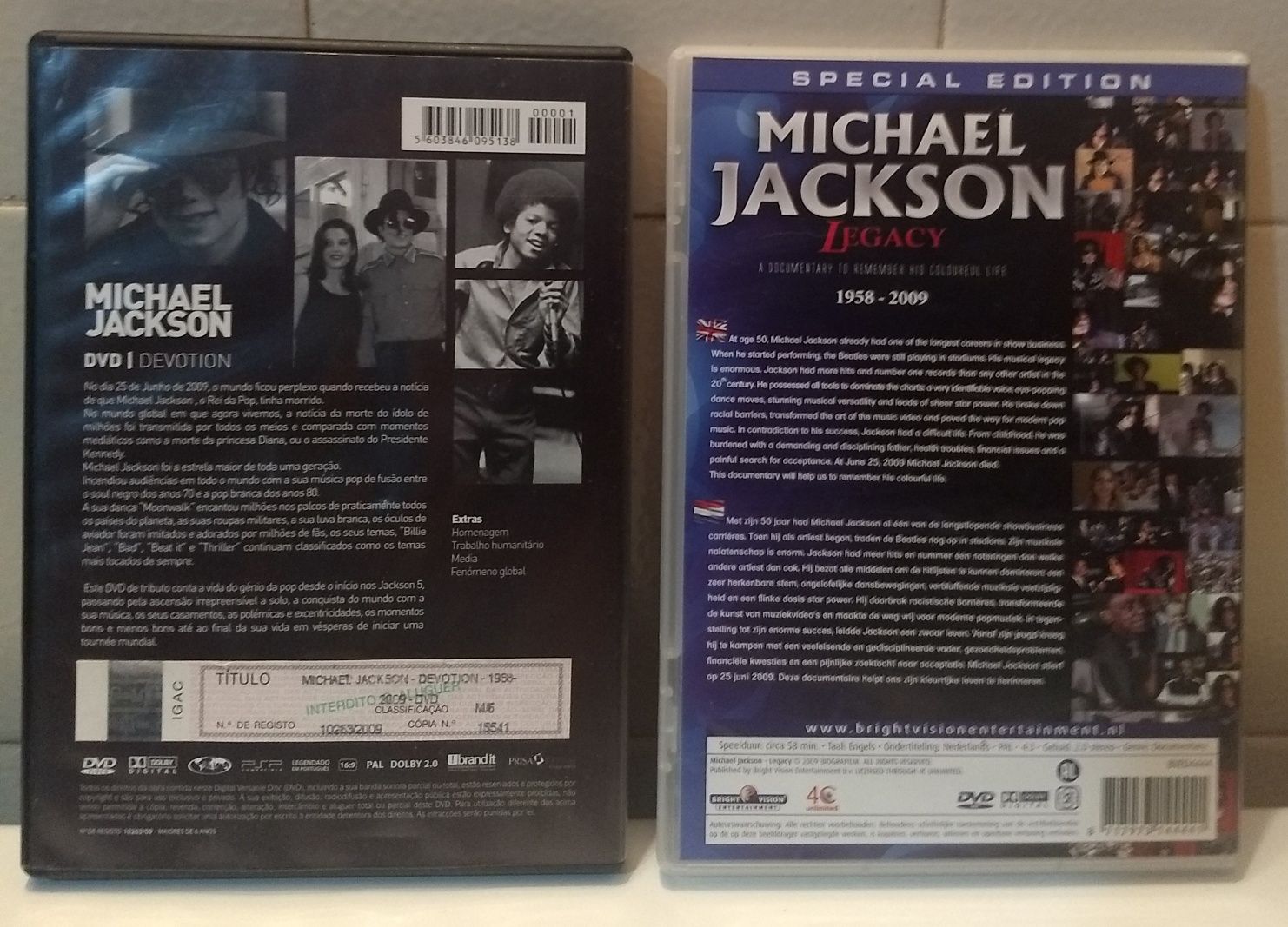 Michael Jackson - 2 biografias não oficiais, legendas em Português