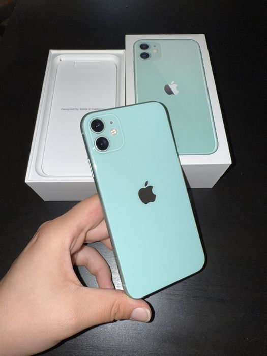 iPhone 11 128gb Verde Água + Capa Proteção + 2 Películas de Vidro