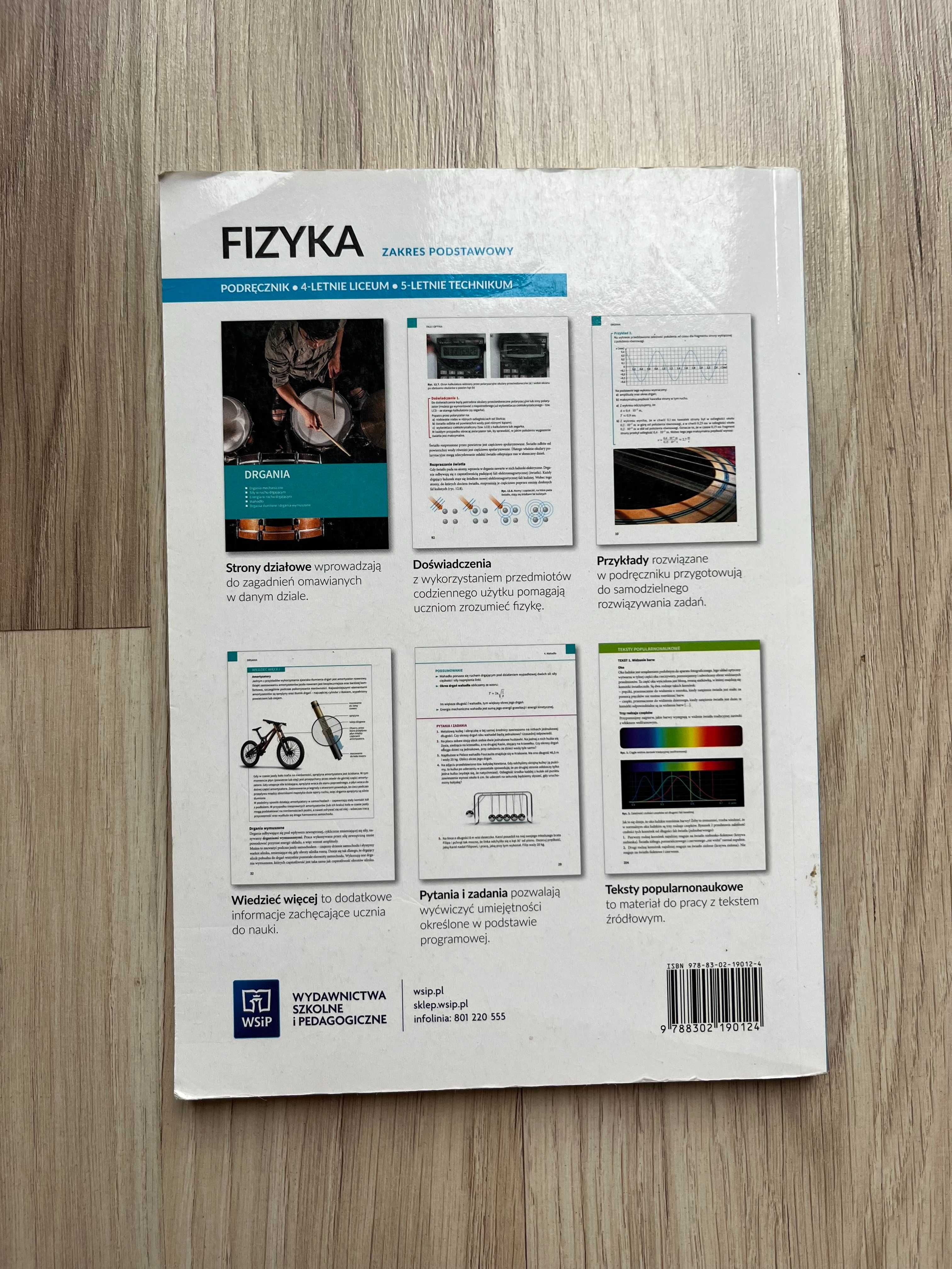 Podręcznik FIZYKA kl. 2 WSIP ZP