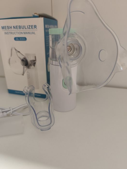 Nowy inhalator nebulizator mały przenośny ładowany
