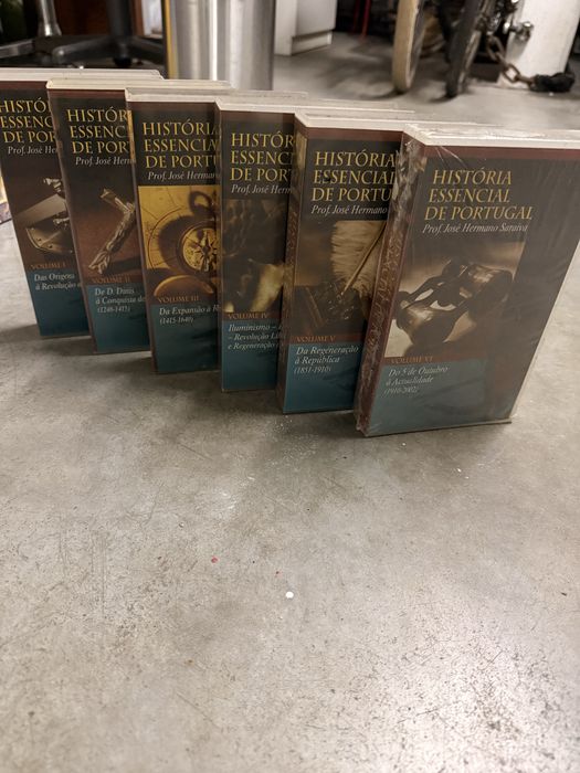 Coleção 6 VHS - História essencial de Portugal