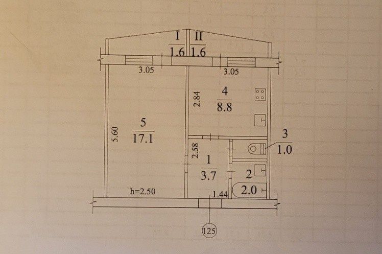 Продам 1-к квартира Победа 5. Видовая. Бульвар Славы