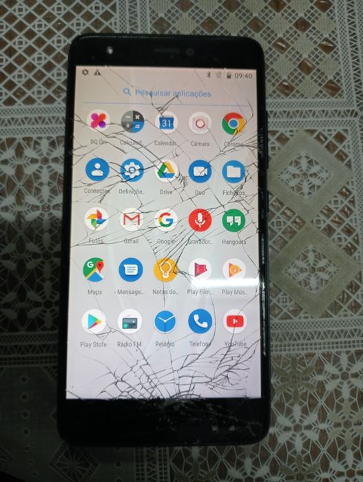 Telemóvel BQ Aquaris xpro para peças ou restauro