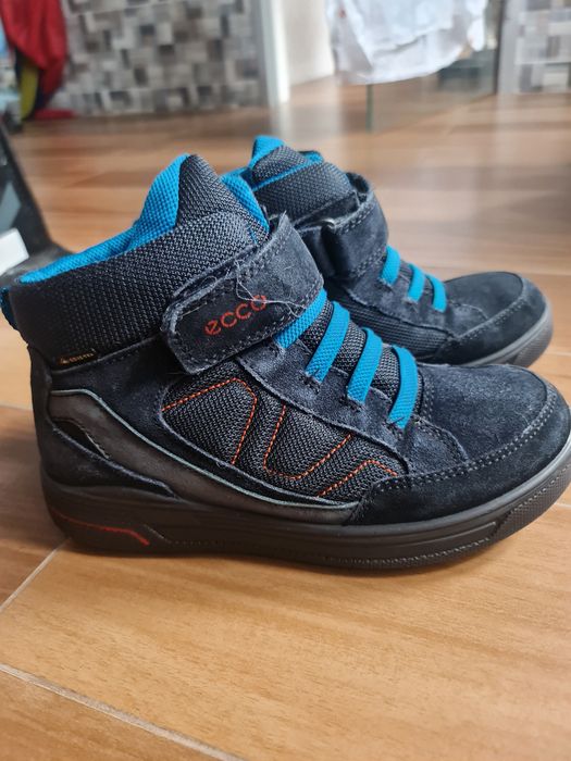 Зимние ботинки сапоги  ecco