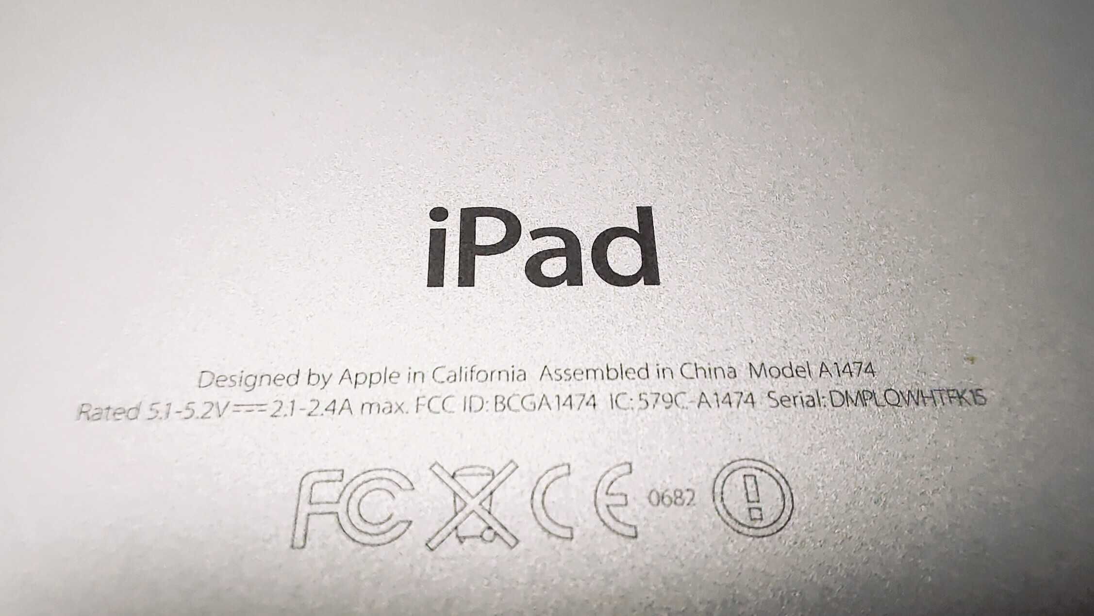 Планшет Apple iPad Air 1 Silver 32gb Wi Fi стан ідеал