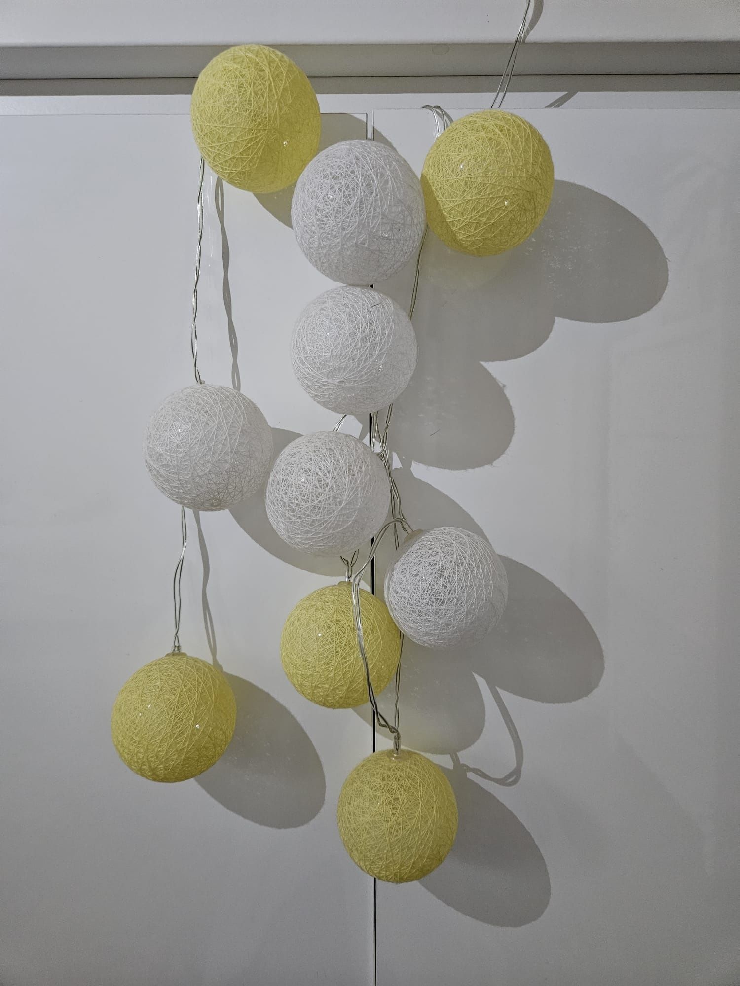 Lampki kulki Led Cotton balls