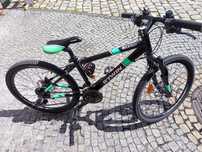Rower Btwin Rockrider 700 24” – hamulce tarczowe, amortyzator, SRAM X4