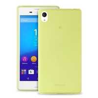 Puro Ultra Slim 0.3 Sony M4 Aqua Limonko Wy + Folia Snyxm4Aqua03Grn