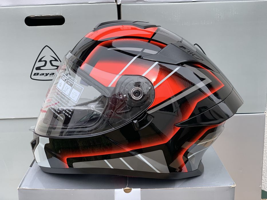Kask Motocyklowy BAYARD SP-68s Shepard POLICARBON! Rozmiar: M, L