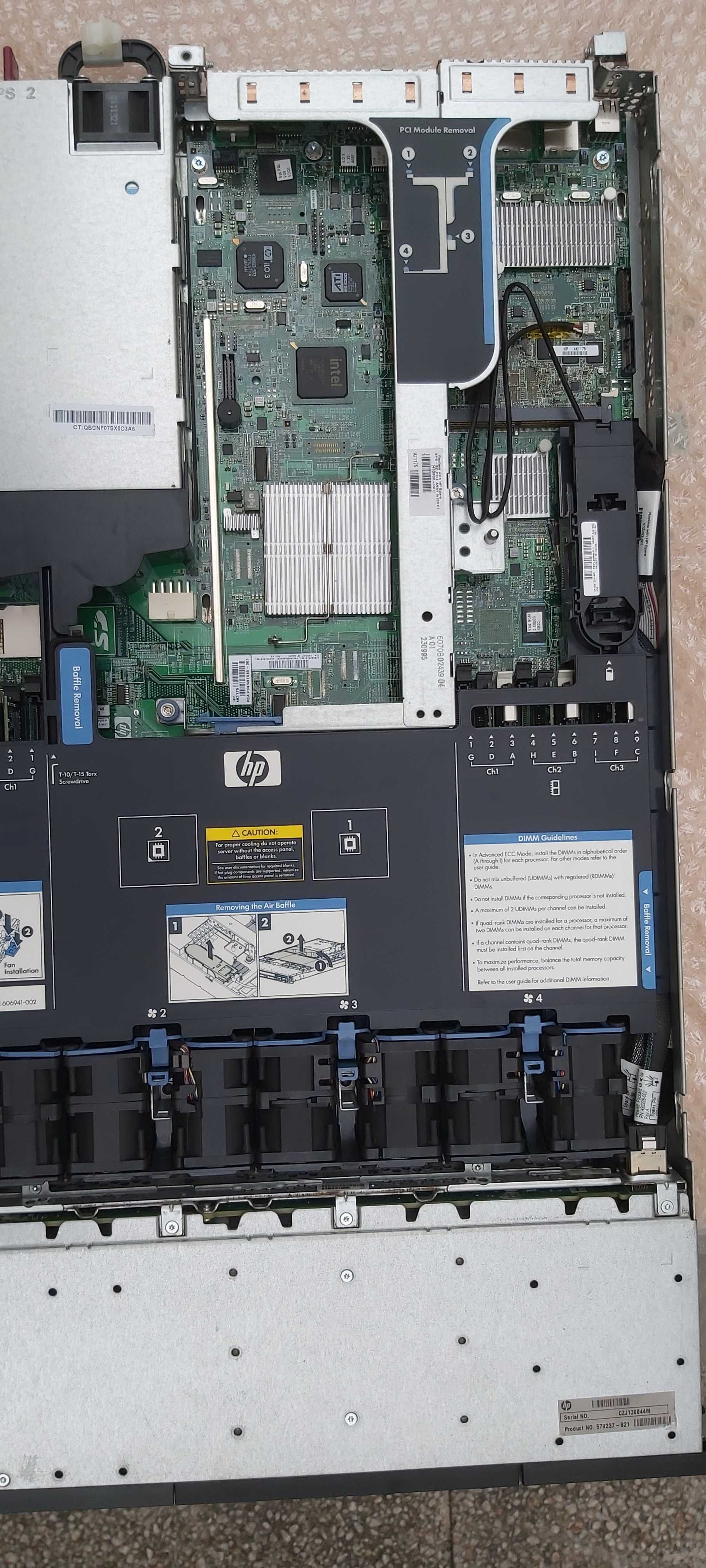 HP ProLiant DL360 G7 2x CPU X5650