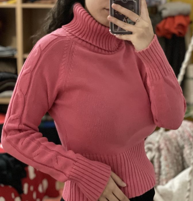 Camisola gola alta