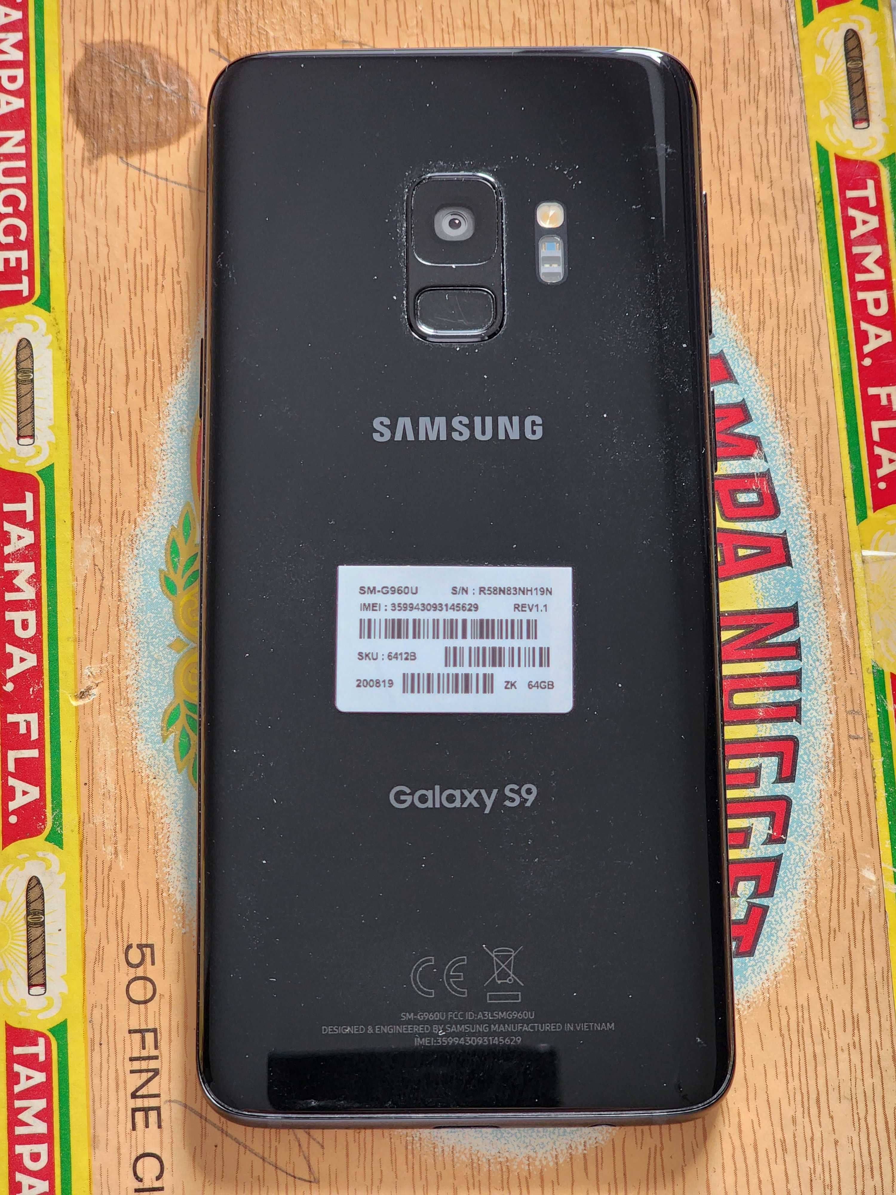 Samsung Galaxy S9 64Gb G960U1 Black