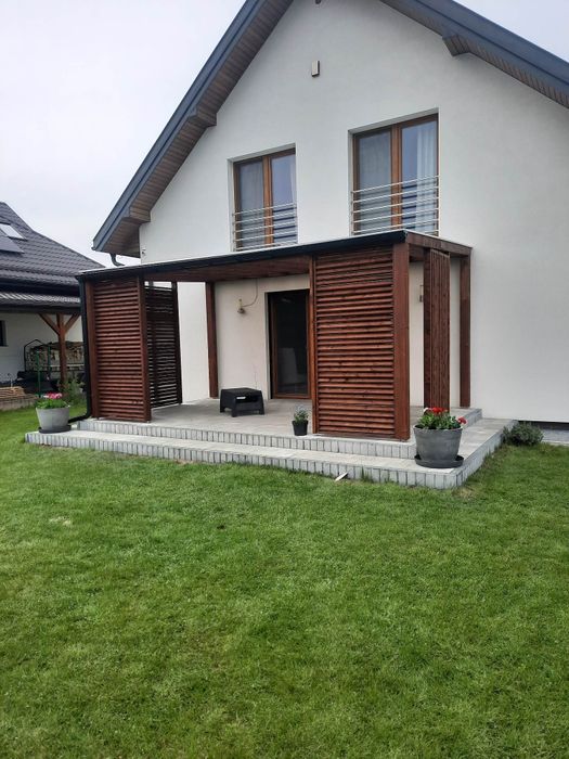 Pergola zadaszenie tarasu tarasy drewniane