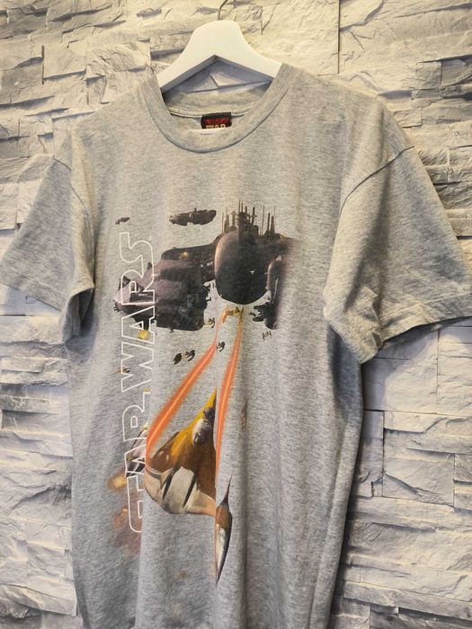 Koszulka Star Wars Vintage T-Shirt Szara 90s