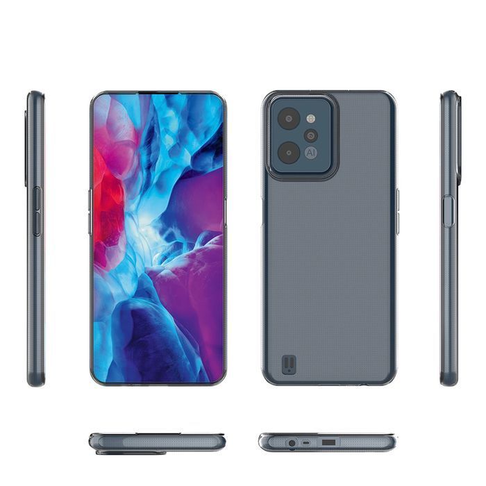 Ultra Clear 0.5mm etui do Realme C31 cienki pokrowiec przezroczyste