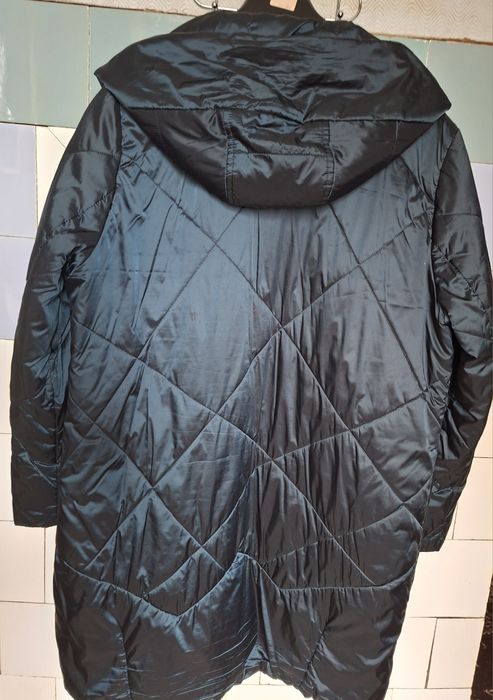 Подовжена куртка великого розміру  52 54 56 курточка пальто  Visdeer