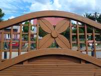 Panel ogrodowy Bornholm firmy Werth Holz
