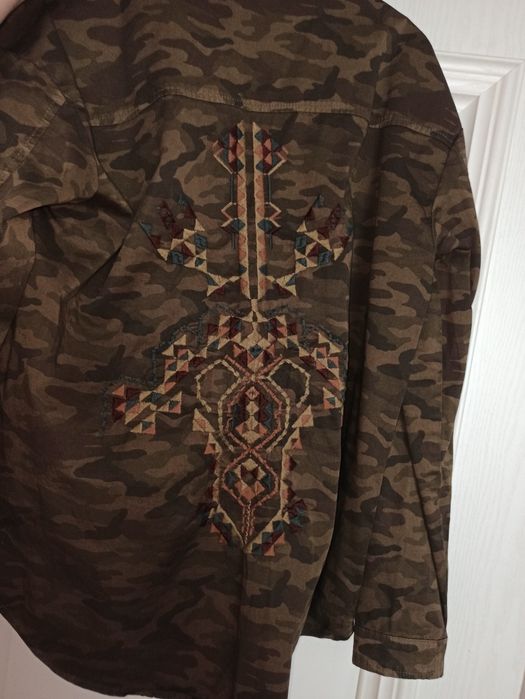 Рубашка хаки женская