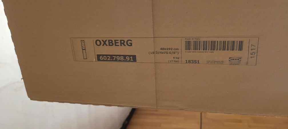 Drzwi do regałów Ikea Billy Oxberg Brązowe