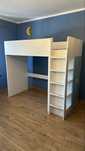 Łóżko piętrowe IKEA + materac