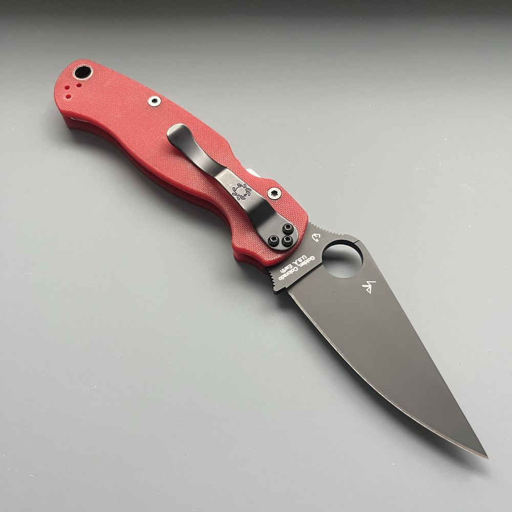 Spyderco Paramilitary 2 CPM 4v limited edition нож ніж