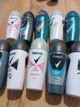 Deodorant rexona, rozne rodzaje. 10 sztuk- 90zlotych