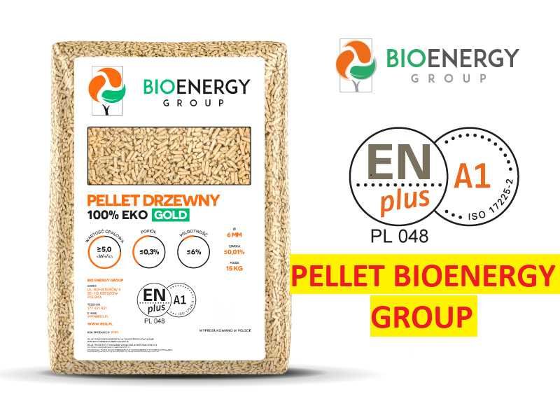 Pellet  Bio Energy Group EN plus A1 dębowo-sosnowy