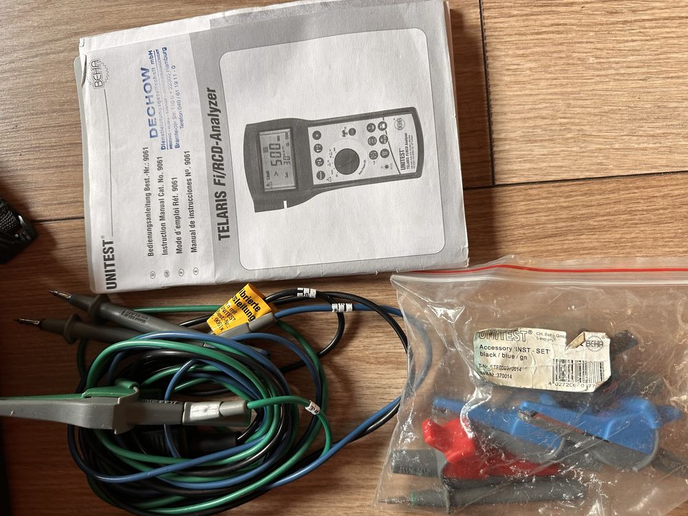 Unitest Telaris Fi / RCD tester miernik