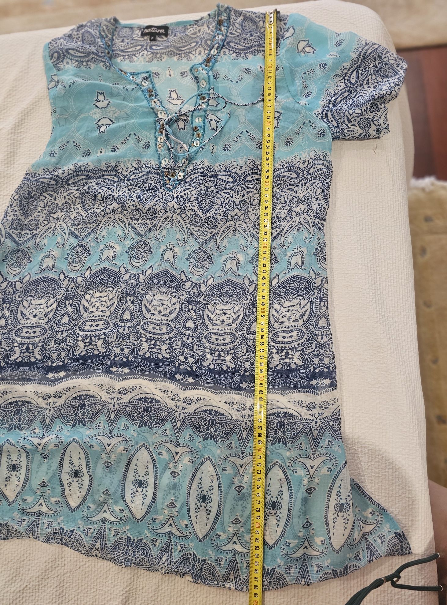 Túnica ou vestido de praia