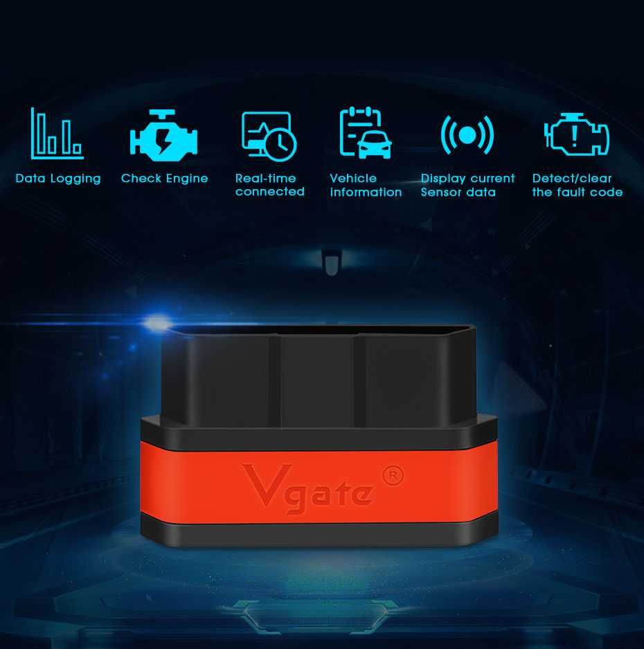 Interfejs diagnostyczny Vgate iCar 2 OBD 2 Bluetooth 3.0