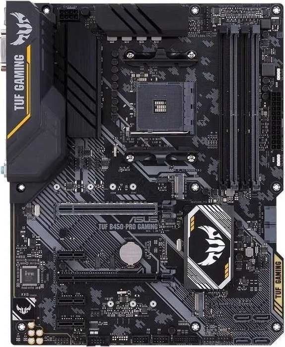 Материнська плата asus tuf b450 pro gaming AM4