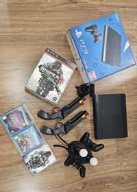 PS3 PlayStation 3 + akcesoria + gry