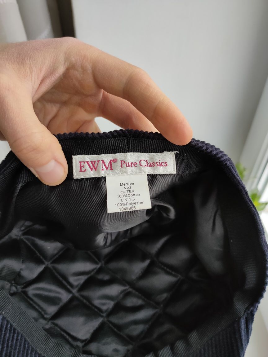 Вельветова кепка жиганка EWM Pure classic 56 хулиганка кашкет картуз