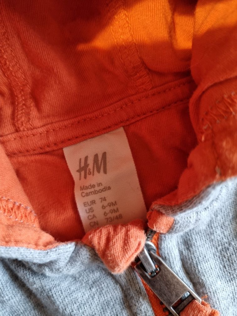 Pajacyk h&m rozmiar 74 cm