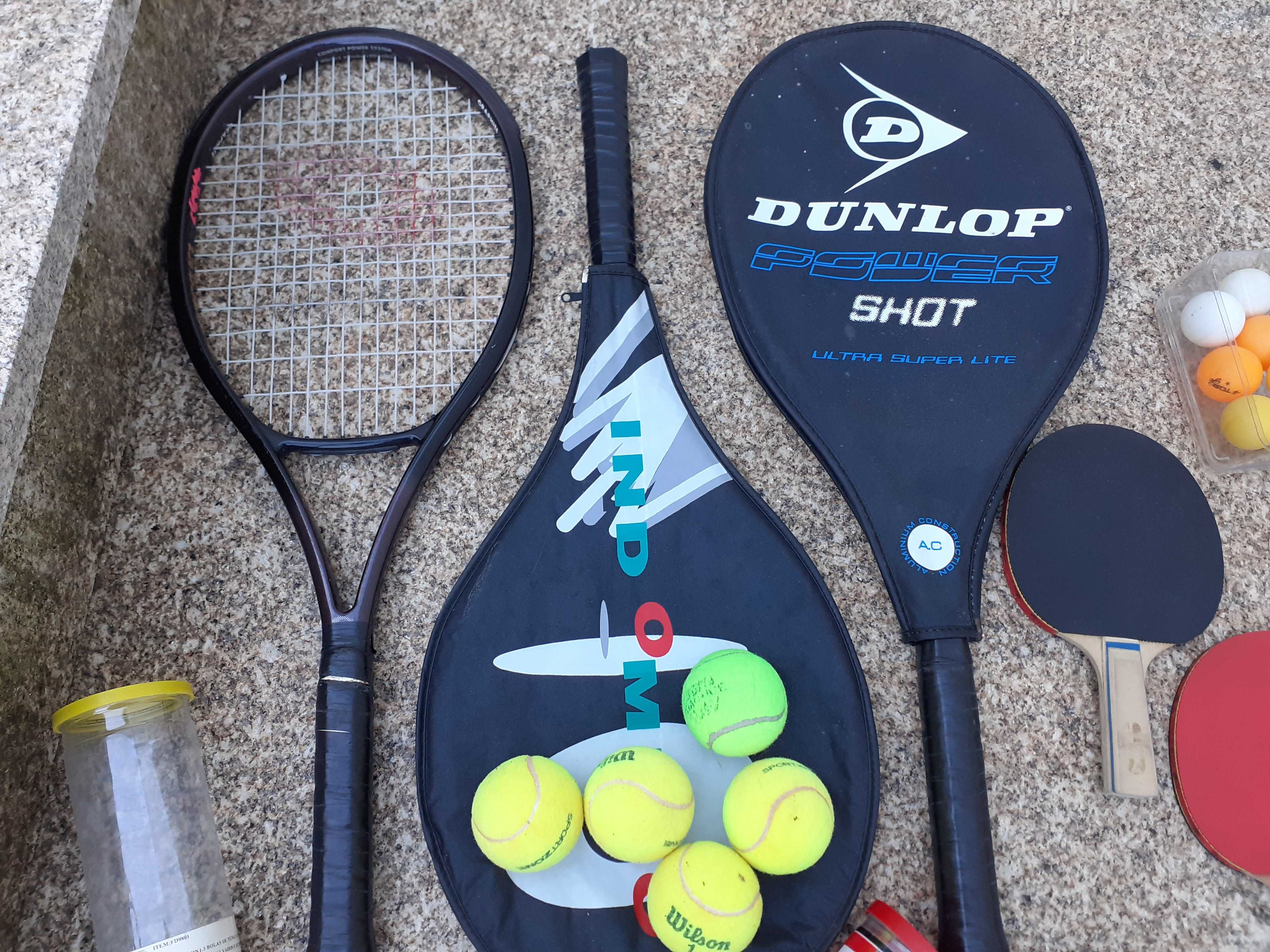 Raquetes de Tenis, Badminton, Ping Pong, Praia, Dardos