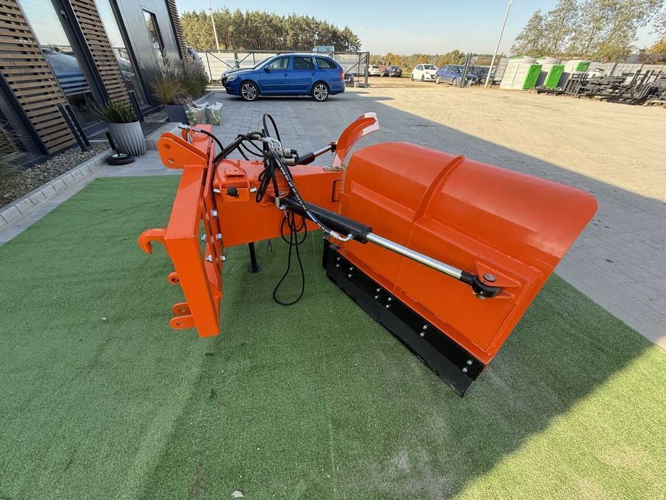 Pług ciężki SKŁADANY do śniegu Metal-Technik spych śnieżny strzałka