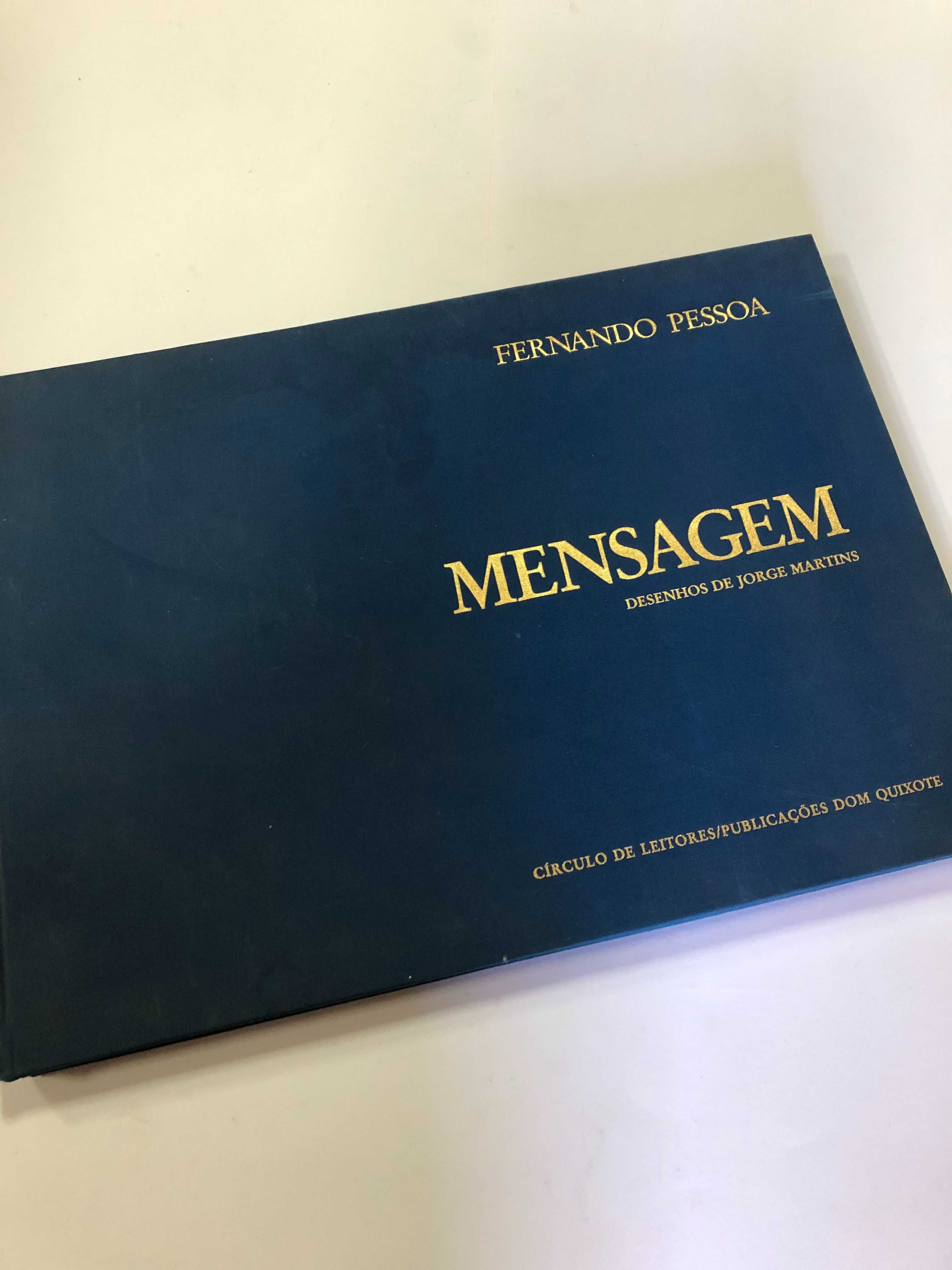 "Mensagem" de Fernando Pessoa - Desenhos de Jorge Martins Edição 1988