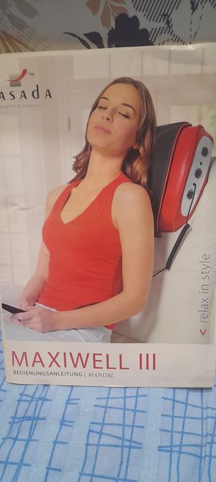 Poduszka masująca casada Maxiwell III l