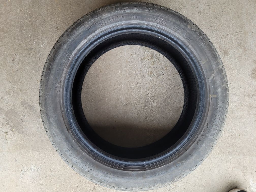 Opony letnie Pirelli 2 sztuki 205/55/17