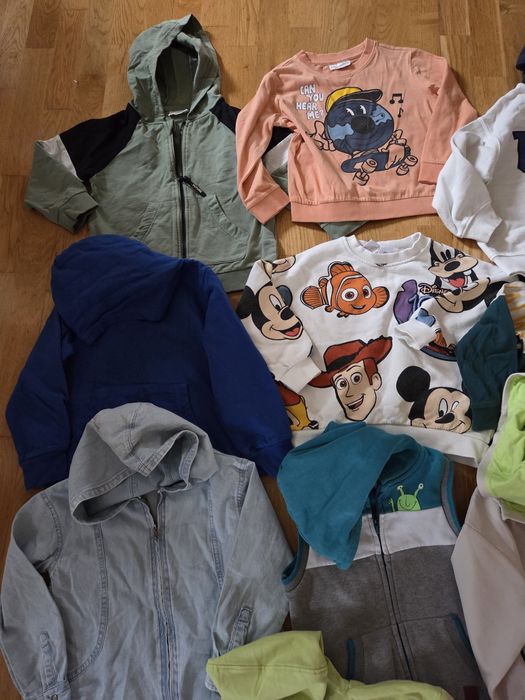 Zestaw 61 szt. Coccodrillo zara h&m cool club getry bluzy koszulki