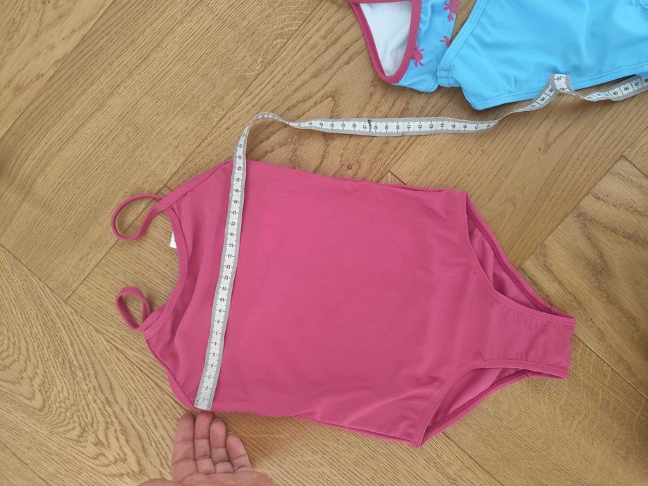 Zestaw 2szt- nowy strój kąpielowy 98/104 stroje  jednoczęściowy dwu