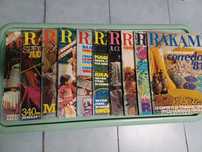 Revistas Rakam de 1980, 1981, 1982, 1983 e 1984