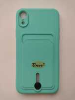 Etui do iPhone XR turkusowe