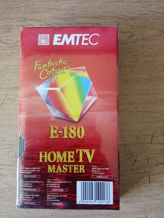 Видеокассета Emtec e-180