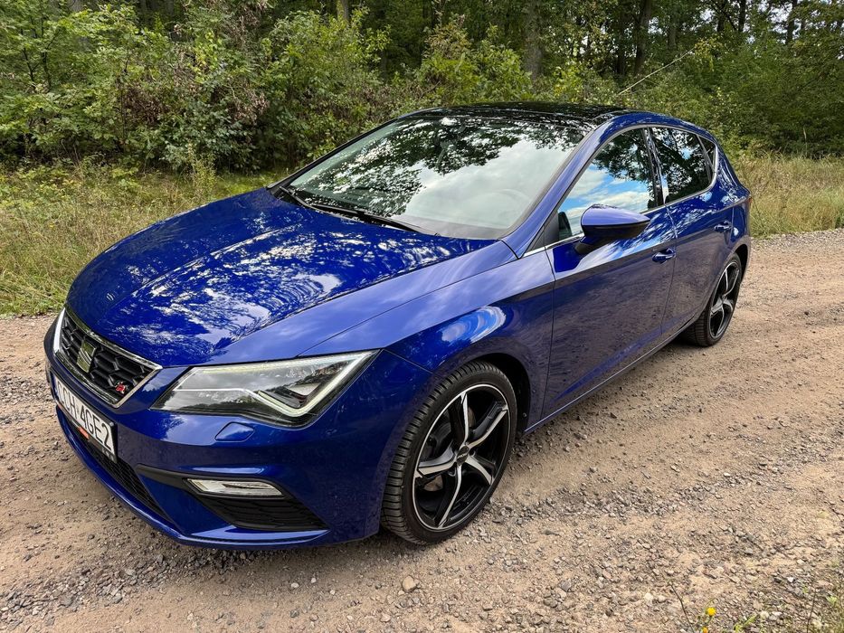 Seat Leon Seat Leon FR, 2017 r., FR, DSG, panorama, ACC