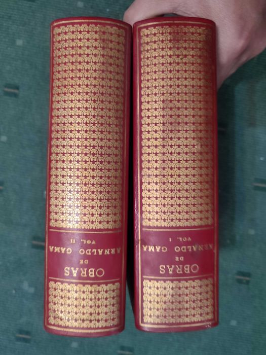 Obras de Arnaldo Gama - 2 Volumes - Edição Lello & Irmão