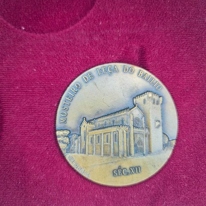 Conjunto 5 Medalhas Bronze – “Monumentos do Porto” Vasco Berardo(1982)