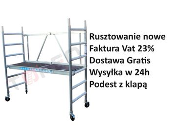 Rusztowanie aluminiowe jezdne Holenderskie 3 m